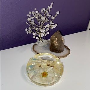 Resin Crystal Card Holder